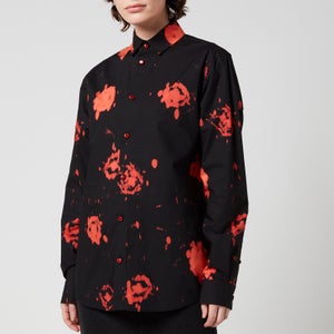 Marni Women's Rose Print Shirt - Black