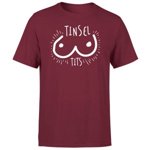 Tinsel Tits Men's T-Shirt - Burgundy