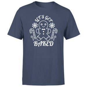 Let's Get Baked Men's T-Shirt - Navy
