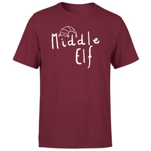 Middle Elf Men's T-Shirt - Burgundy