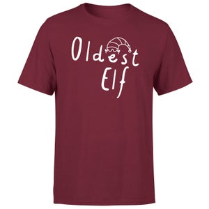 Oldest Elf Men's T-Shirt - Burgundy