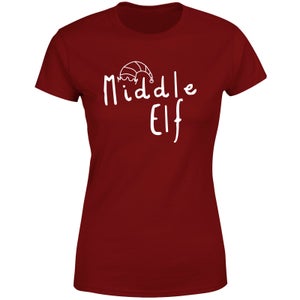 Middle Elf Women's T-Shirt - Burgundy