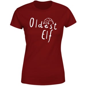 Oldest Elf Women's T-Shirt - Burgundy