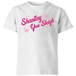 Snowy Shantay You Sleigh Kids' T-Shirt - White