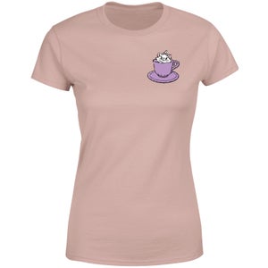 Camiseta para mujer Aristocats Marie Teacup de Disney - Rosa empolvado