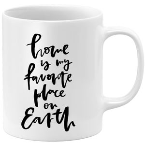 Home Is My Favorite Place Mug