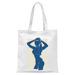 Hands To Head Tote Bag - White