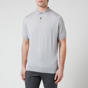 John Smedley Men's Cpayton Polo Shirt - Pebble Grey