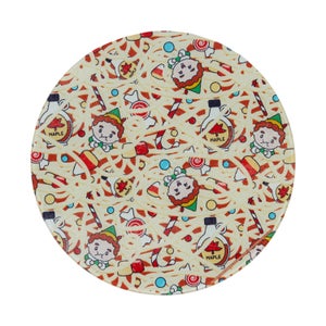 Elf Buddys Breakfast Round Chopping Board