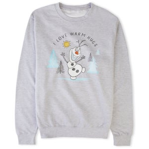 Disney Frozen Warm Hugs Sweatshirt - Grey