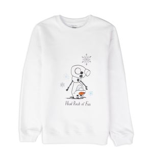 Disney Frozen Head Rush Kids' Sweatshirt - White