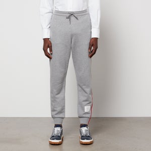 Thom Browne Men's Tricolour Stripe Classic Sweatpants - Light Grey