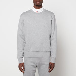 Thom Browne Men's Tricolour Stripe Classic Sweatshirt - Light Grey