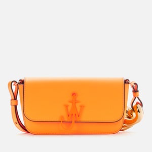 JW Anderson Women's Chain Baguette Anchor Bag - Neon Orange