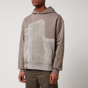 A-COLD-WALL* Men's Collage Hoodie - Mid Grey