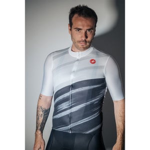 Castelli Cresta Squadra Black/White Jersey