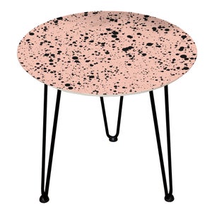Decorsome Speckles Wooden Side Table