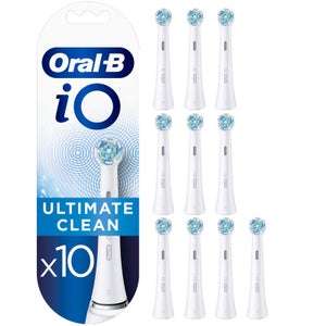 Oral-B iO Ultimate Clean Opzetborstels Wit, 10 Stuks