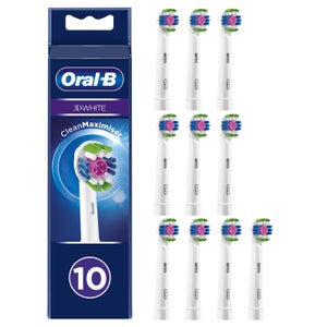 Oral-B 3D White Opzetborstels - 10-Pack