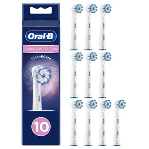 Oral-B Sensitive Clean opzetborstels, 10 Stuks