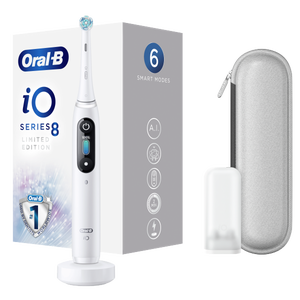 Oral-B iO 8 Limited Edition Elektrische Tandenborstel Wit
