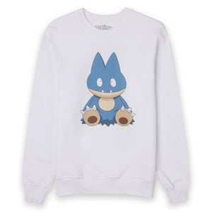 Pokémon Munchlax Unisex Sweater - Wit