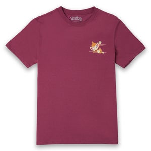Pokémon Chimchar T-Shirt Unisex - Bordeaux