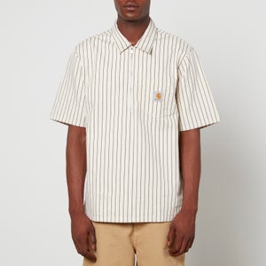 Carhartt WIP Trade Pinstripe Cotton-Canvas Shirt