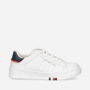 Tommy Hilfiger Kids' Faux Leather Trainers