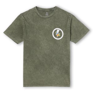 Apex Legends Nessie Lightening Bolt Unisex T-Shirt - Khaki Acid Wash