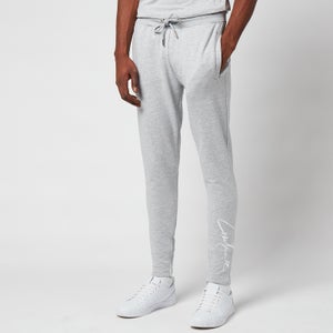 The Couture Club Men's Essentials Signature Slim Joggers - Grey Marl