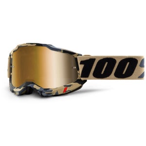 100% ACCURI 2 MTB Goggles Tarmac - True Gold Lens