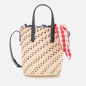Thom Browne Women's Mini Basket Tote Cross Body Bag - Multi