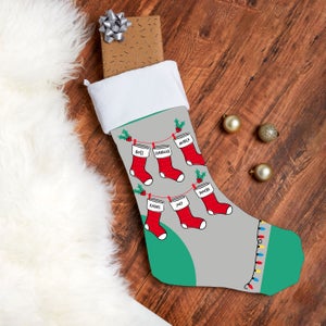 Friends Stockings On A Stocking Calcetín de Navidad