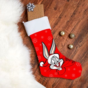 Calcetín navideño de Looney Tunes Xmas Bugs Bunny
