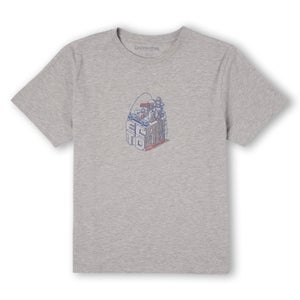 Ghostbusters ECTO-1 Unisex T-Shirt - Grey