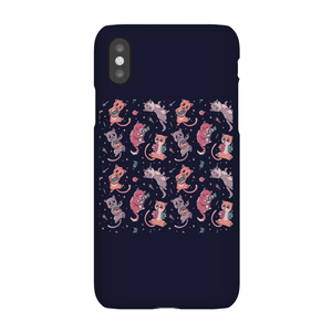 Pattern Ice Cream Cats Phone Case for iPhone and Android