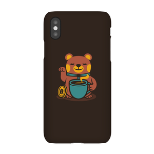 Bear Coffee Manekineko Phone Case for iPhone and Android