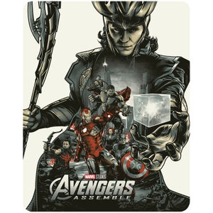 Steelbook de Marvel Studios' Avengers Assemble - Mondo #39 Exclusivo de Zavvi en 4K ultra HD (Incluye Blu-ray)