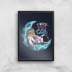 I Need Space To Chill Giclee Art Print