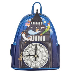 Loungefly Disney Peter Pan Glow Clock Mini Backpack