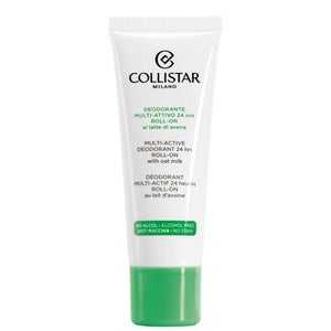 Collistar Deodorants Multi-Active 24 Hour Deodorant Roll-On With Oat Milk 75ml