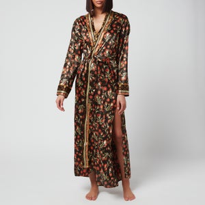 Free People Women's Pajama Party Holiday - Black Combo