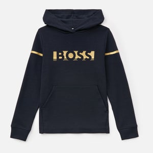 Hugo Boss Boys' Hooded Sweatshirt - Navy