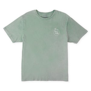 Happy Pawmas Men's T-Shirt - Mint Acid Wash