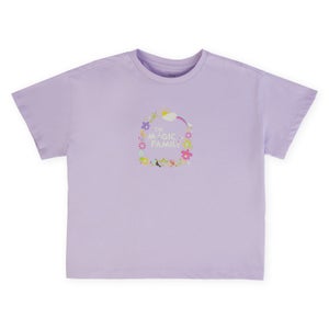 Disney Magic Of Family Women's Cropped T-Shirt - Lilac