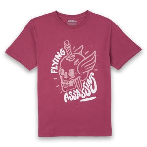 Camiseta unisex Call Of Duty Assassins - Borgoña