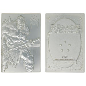 Magic the Gathering Limited edition Silver Plated Ingot featuring Garruk by Fanattik