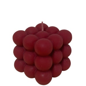 FOAM Home Gingerbread Scented Bubble Candle - Berry