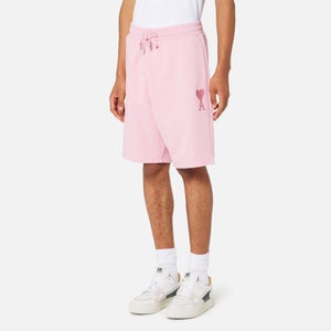 AMI Men's De Coeur Track Shorts - Pale Pink